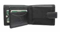 Кошелек Visconti KNIGHTSBRIDGE HT-10 черный из натуральной кожи