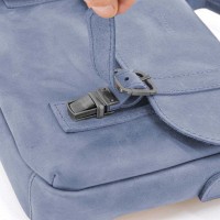 Мужской кожаный синий портфель TARWA RК-6008-3md