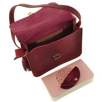 Бохо-сумка BlankNote "Лилу" Виноград