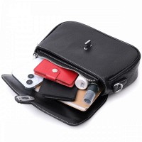 Молодежная женская кожаная сумка через плечо Vintage 22624