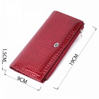 Женский лаковый кожаный кошелек ST Leather 22715 