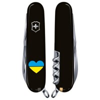 Складной нож Victorinox SPARTAN UKRAINE Сердце сине-желтое 1.3603.3_T1090u