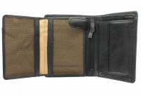 Мужской бумажник Visconti TSC44 Lucca (Black) с защитой RFID