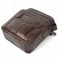 Мужская кожаная сумка через плечо Vintage 20825
