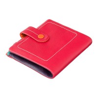 Женский кожаный кошелек Visconti M77 Mojito (Red Multi)