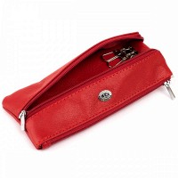 Женская кожаная ключница ST Leather 19347 Красная