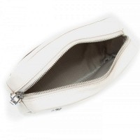 Молодежный клатч из кожи ALEX RAI  BM 3801-HA-2 white