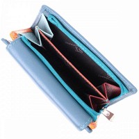 Женский комбинированный кожаный кошелек ST Leather 22504 