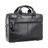 Мужская кожаная сумка с RFID защитой Visconti ml30 blk