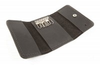 Мужская ключница ручной работы из кожи BOGZ CH Black P7M5S6