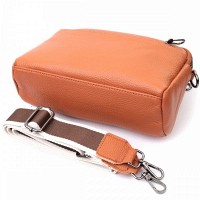 Молодежная женская кожаная сумка через плечо Vintage 22601