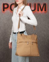 Женская тканевая сумка Jielshi 3748 mocha