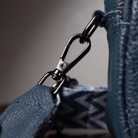 Молодежная женская кожаная сумка через плечо Vintage 22636 