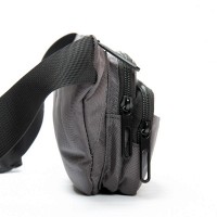 Мужская сумка на пояс Lanpad 6041 gray