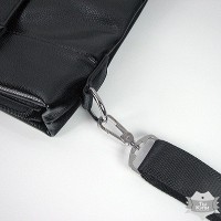 Портфель модерн из кожзама мужской Fashion черный
