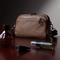 Молодежная женская кожаная сумка через плечо Vintage 22599