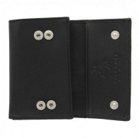 Ключница Visconti 1178 BLK из натуральной кожи черная