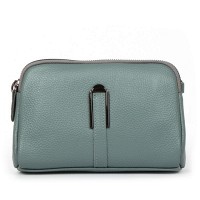 Молодежный клатч из кожи ALEX RAI 88084 blue