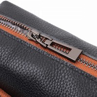 Молодежная женская кожаная сумка через плечо Vintage 22588