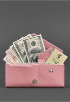 Женский кожаный кошелек BlankNote  Керри 1.0 розовый BN-W-1-PINK-PEACH