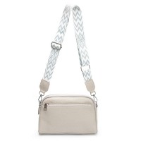 Женская кожаная сумка ALEX RAI 8960 beige