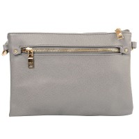 Женская сумка-клатч из кожзама AMELIE GALANTI A991705-grey