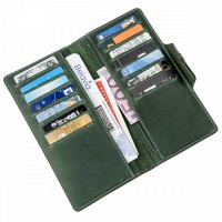 Женский кошелёк из винтажной кожи SHVIGEL 16179