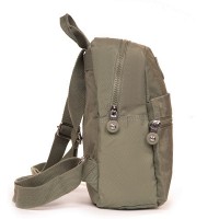 Женский тканевый рюкзак Jielshi 7701 d.green