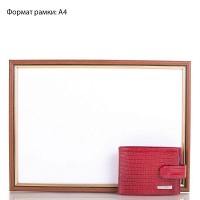 Кожаная женская визитница-кошелек Karya SHI408-1LAZ