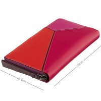 Женский кожаный кошелек Visconti BRC98 Julia (Berry Kiss)