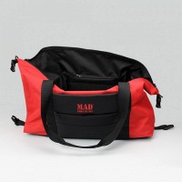 Спортивная сумка черная с красным MAD EASY SPIRIT