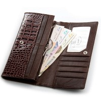 Женский лаковый кожаный кошелек PE DR. BOND PEW1-V brown