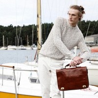 Итальянский мужской кожаный портфель Illusions  от Time Resistance 5193401