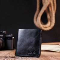 Мужской кожаный кошелек Shvigel 16606 