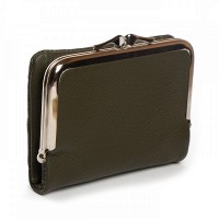 Женский кожаный кошелек Classik  DR. BOND WN-23-14 green