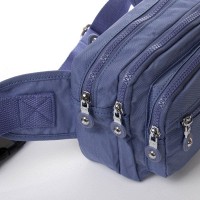 Женская сумка на пояс Jielshi ZT-019 l.blue
