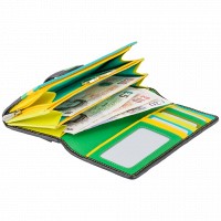 Женский кожаный кошелек Visconti p2 lilly