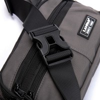 Мужская сумка на пояс Lanpad A83033 grey