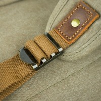Рюкзак текстильный canvas Vintage 20107 Болотный