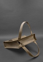 Женская кожаная сумка шоппер Бэтси с карманом BlankNote темно-коричневая BN-BAG-10-1-O
