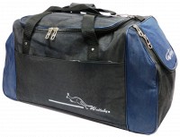 Спортивная сумка Wallaby 447-1 черный с синим, 59 л