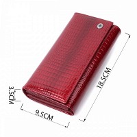 Женский лаковый кожаный кошелек ST Leather 22682 