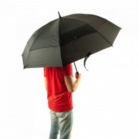 Зонт-гольфер механический Fulton Stormshield S669 - Black (Черный)
