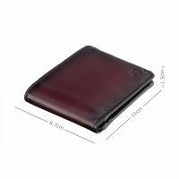 Мужской кожаный кошелек Visconti MT92 Zanotti (Burgundy Burnish)