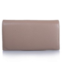 Женский кожаный бежевый кошелек DESISAN SHI057-283