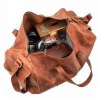 Кожаная дорожная сумка Grande Pelle 11047
