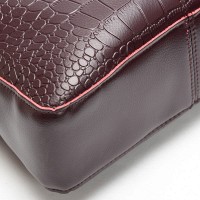 Женская кожаная сумка ALEX RAI 9384-1 bordo