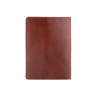Обложка-органайзер для документов из кожи HiArt PC-03 Mehendi Classic коньячная