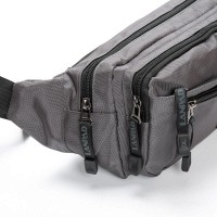 Мужская сумка на пояс Lanpad 8661 gray