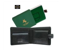 Мужское портмоне Visconti Tuscany TSC-47 BLK с защитой RFID
